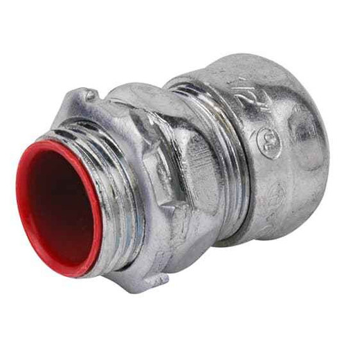 Thomas & Betts Steel EMT Compression Connector with Insulated Throat (TC700 Series)