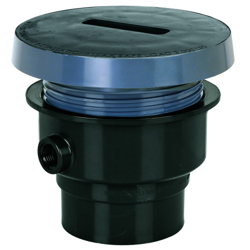 Sioux Chief 832-2AF 6" ABS Adjustable Floor Drain Rough-In with Nickel Bronze Strainer