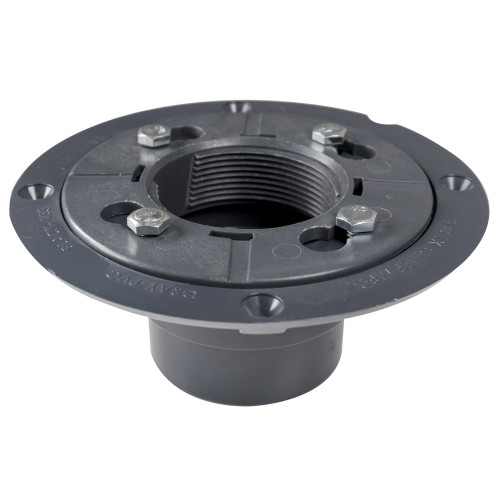Sioux Chief 821-MHP2 2" PVC Shower Drain Base & Collar
