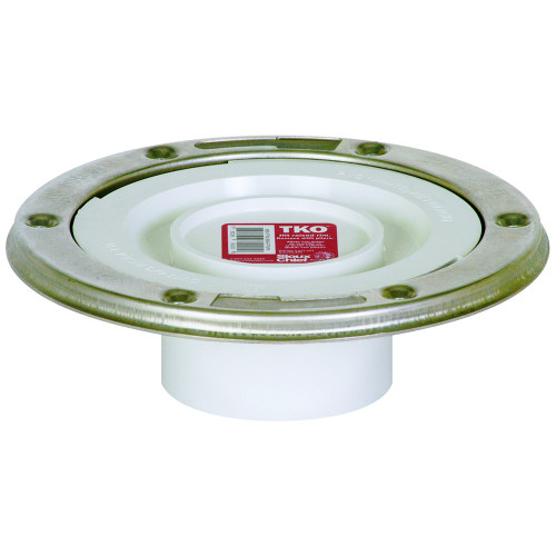 Sioux Chief 888-PTM 3" PVC Closet Flange with Stainless Steel Swivel Ring