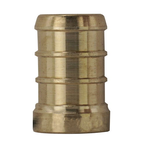 Sioux Chief 640XG02 No-Lead Brass PEX Barb Plug, 1/2"