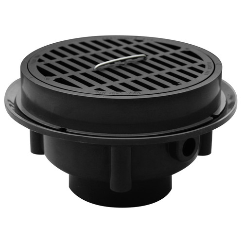 Sioux Chief 864-2A 2" ABS Little Max Floor Drain with Strainer Grate