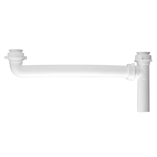 Sioux Chief 230-2606101 All-Purpose End Outlet with Baffle Tee, White, 1-1/2" x 16"
