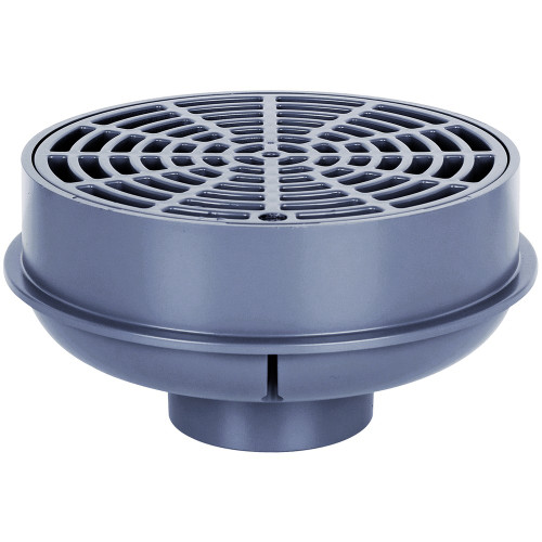 Sioux Chief 841-2P PVC Quad Drain with Poly Strainer, 2" x 3"