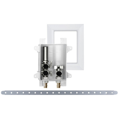 Sioux Chief 696RG301 No-Lead Mini Oxbox Outlet Box with Frame, ABS