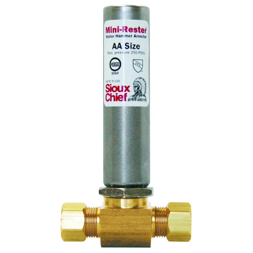 Sioux Chief 660-GTC Mini-Rester Compression Water Hammer Arrester, No-Lead