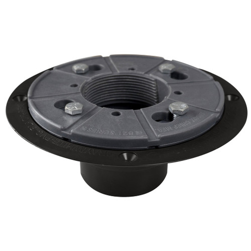 Sioux Chief 821-HA2 Shower Drain Base & Collar, 2" ABS Hub