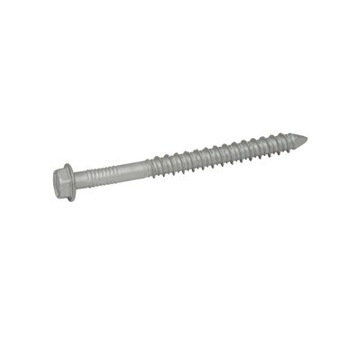 Tapcon 410 Stainless Steel Hex Washer Head Concrete Screw, Box of 100