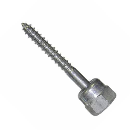 Sammys Stainless Steel Threaded Rod Anchor for Wood, Box of 25