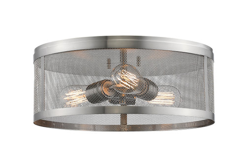 Z-Lite Meshsmith 3 Light Flush Mount