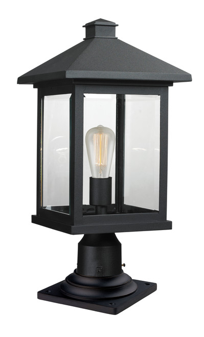 Z-Lite Portland 1-Light Outdoor Pier Mounted Fixture