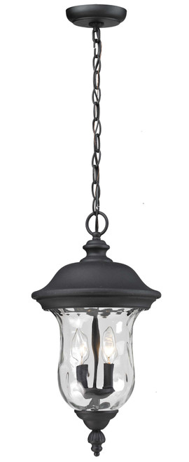 Z-Lite Armstrong 2-Light Outdoor Chain Mount Ceiling Fixture