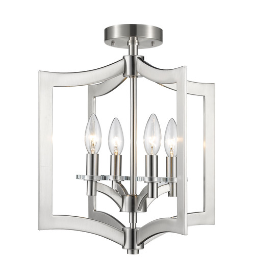 Z-Lite Zander 4 Light Semi Flush Mount