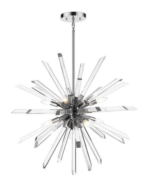 Z-Lite Burst 8 Light Chandelier