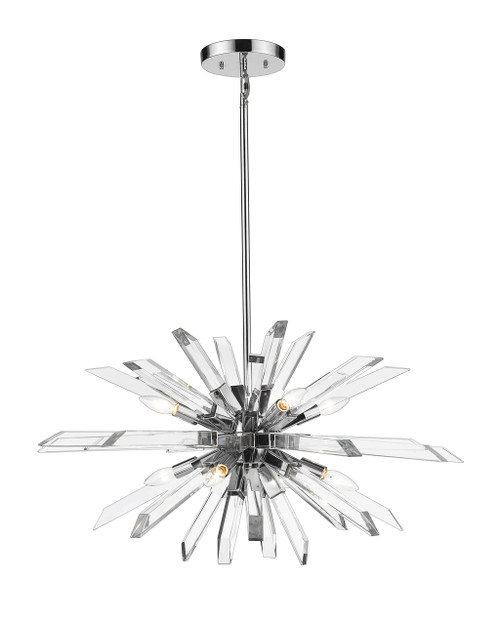 Z-Lite Burst 8 Light Chandelier