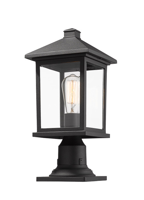 Z-Lite Portland 1-Light Outdoor Pier Mounted Fixture