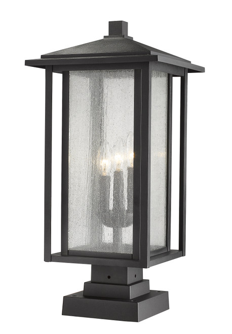 Z-Lite Aspen 3 Light Outdoor Pier Mounted Fixture