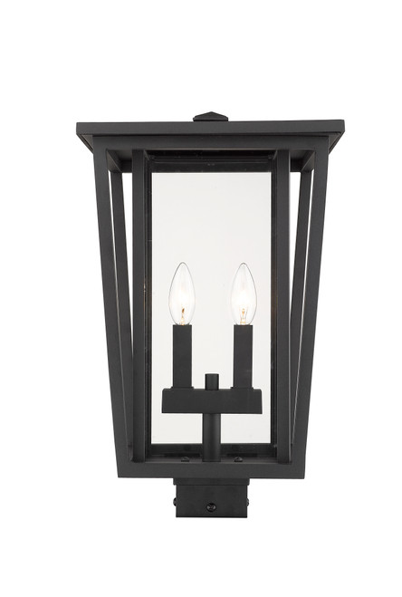 Z-Lite Seoul 2-Light Outdoor Post Mount Fixture