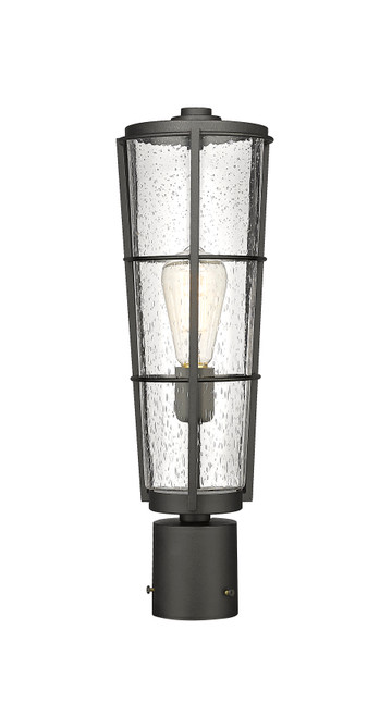 Z-Lite Helix 1-Light Outdoor Post Mount Fixture