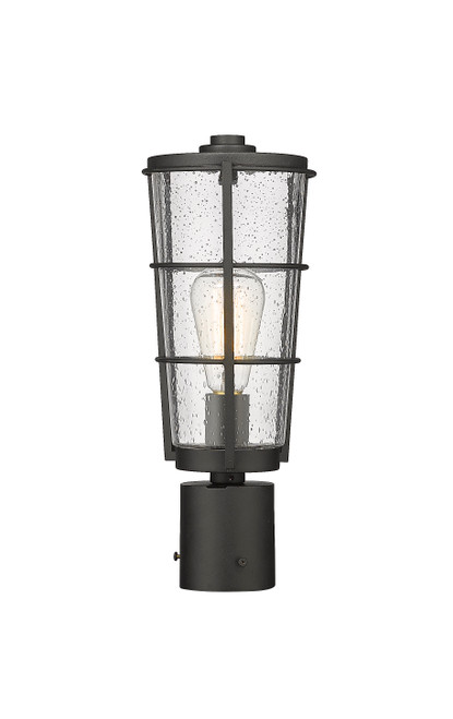 Z-Lite Helix 1-Light Outdoor Post Mount Fixture