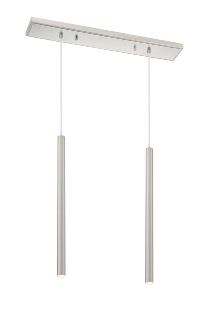 Z-Lite Forest LED 2-Light Linear Chandelier