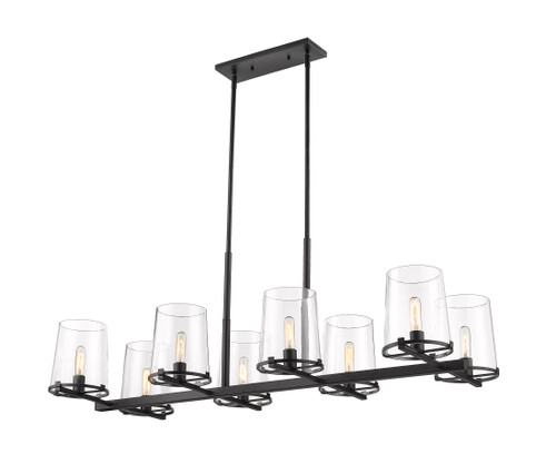 Z-Lite 3032-8L-MB Callista 8-Light Linear Chandelier