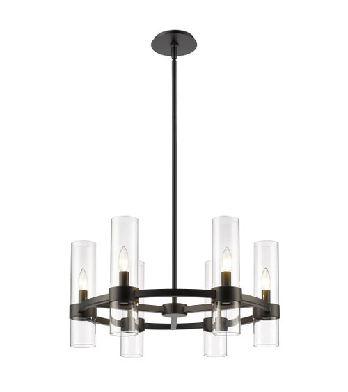 Z-Lite 4008-6MB Datus 6-Light Chandelier