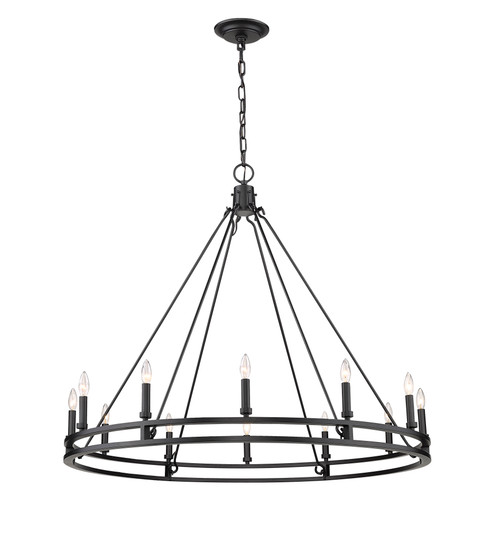 Z-Lite 4005-12MB Dennison 12-Light Chandelier