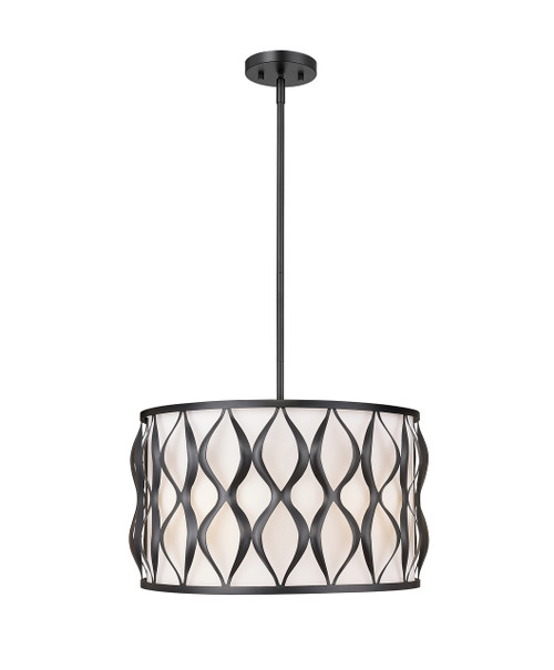 Z-Lite 1948P18-MB Harden 5-Light Pendant