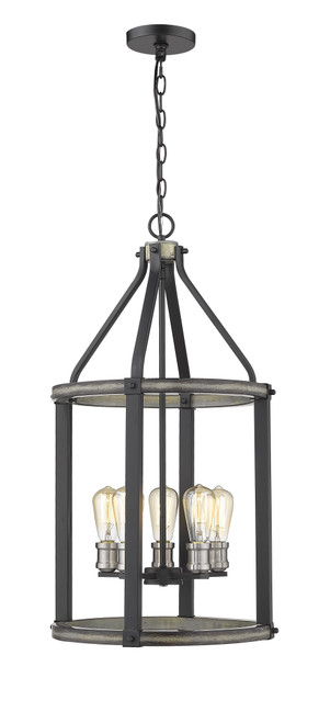 Z-Lite 472-5P-ABB Kirkland 5-Light Chandelier