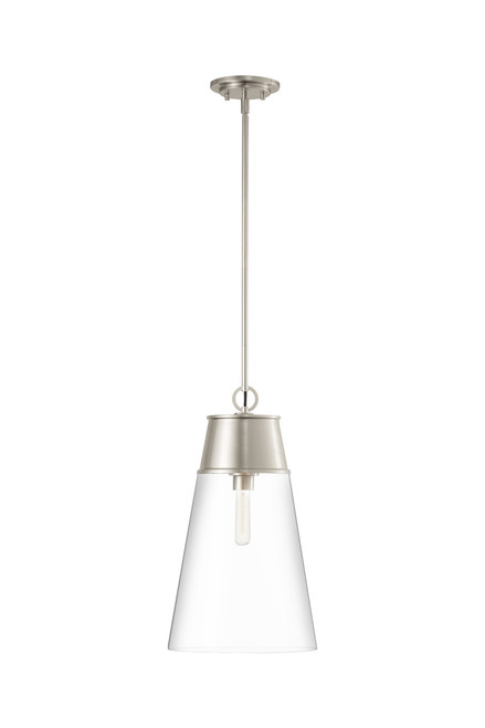 Z-Lite 2300P12-BN Wentworth Single Light Pendant