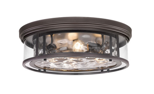 Z-Lite 493F4-BRZ Clarion 4-Light Flush Mount