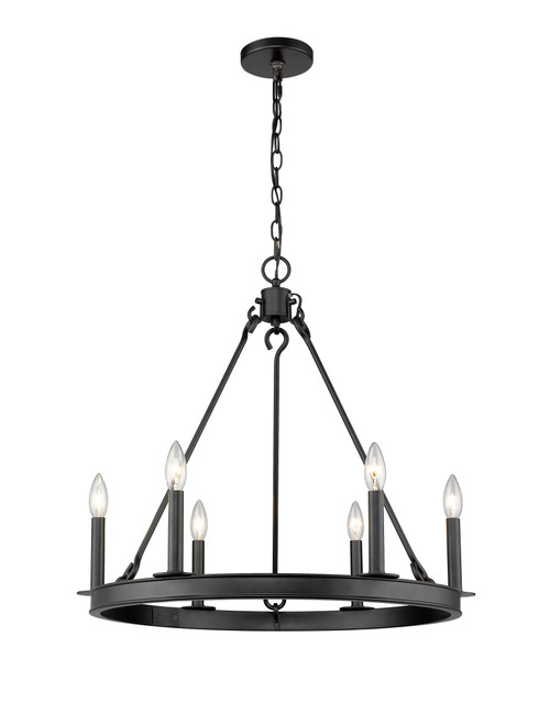 Z-Lite 482R-6MB Barclay 6-Light Chandelier