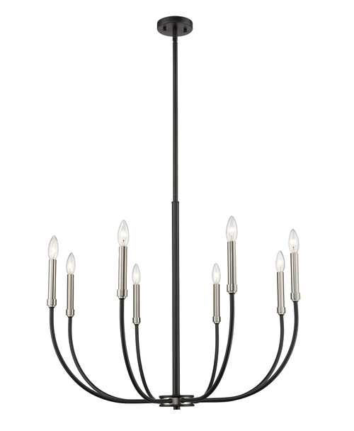 Z-Lite 479-8MB-BN Haylie 8-Light Chandelier