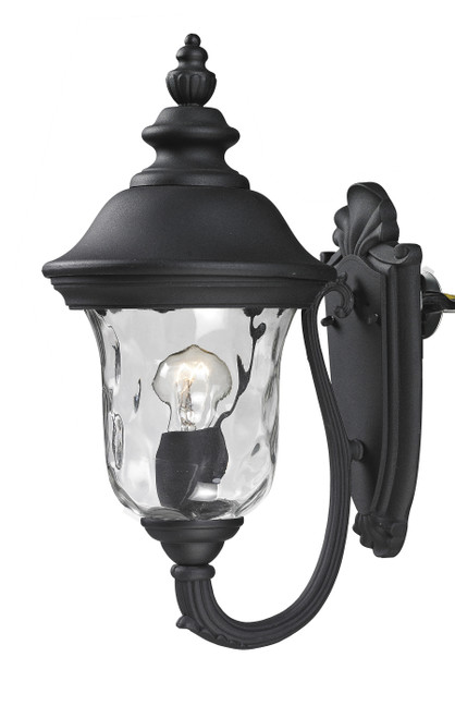 Z-Lite 533S-BK Armstrong Single Light Outdoor Wall Light