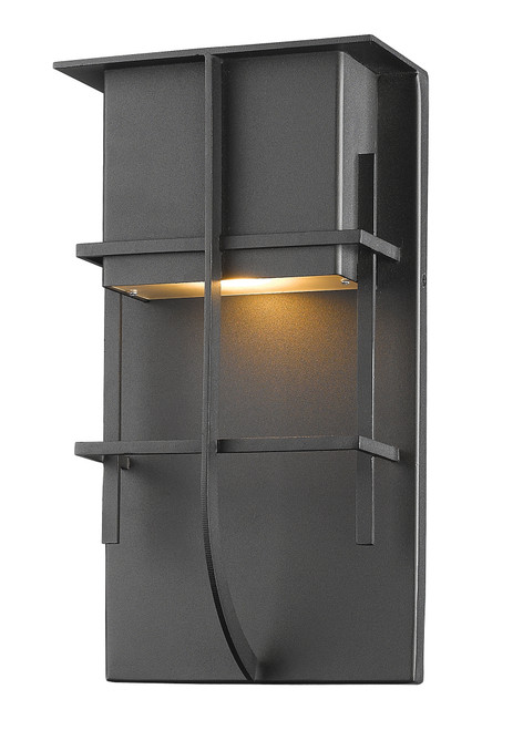 Z-Lite 558B-BK-LED Stillwater Single Light Outdoor Wall Light