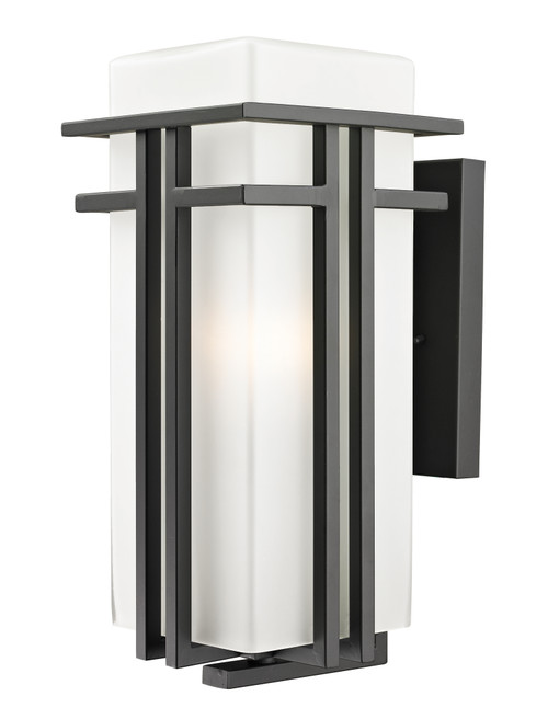 Z-Lite 550B-ORBZ Abbey Single Light Outdoor Wall Light