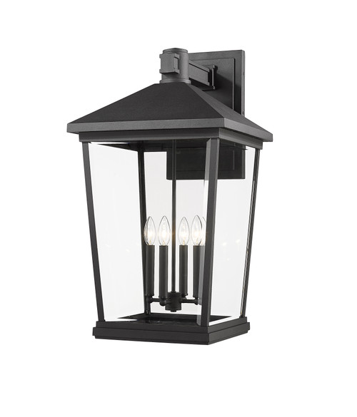 Z-Lite 568XXL-BK Beacon 4-Light Outdoor Wall Light