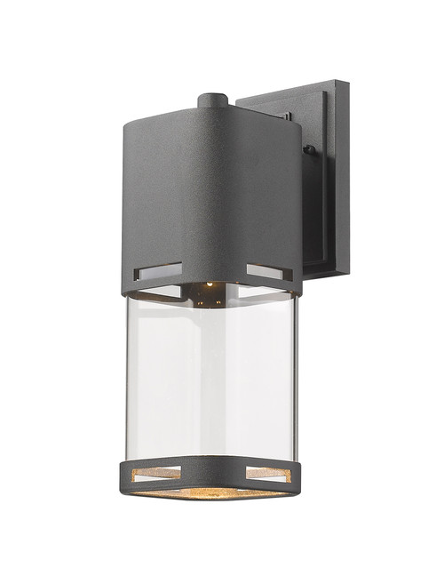 Z-Lite 562M-BK-LED Lestat Single Light Outdoor Wall Light