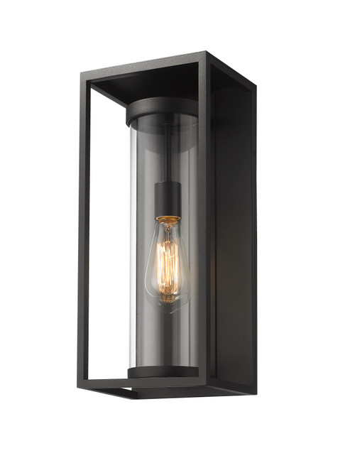 Z-Lite 584M-BK Dunbroch Single Light Outdoor Wall Light