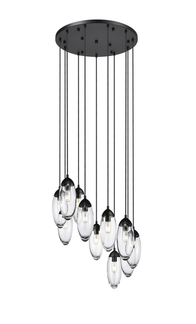 Z-Lite 651P-11R-MB Arden 11-Light Chandelier