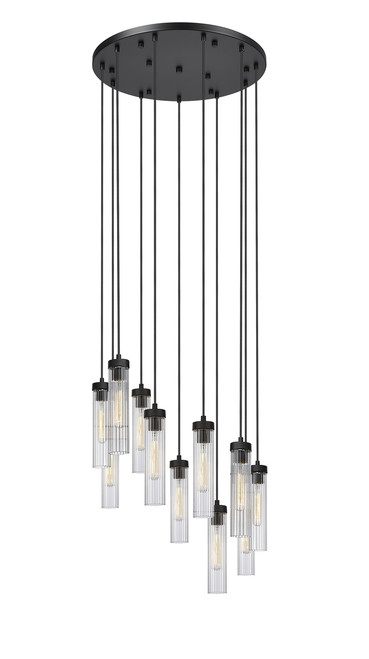 Z-Lite 740P-11R-MB Beau 11-Light Chandelier