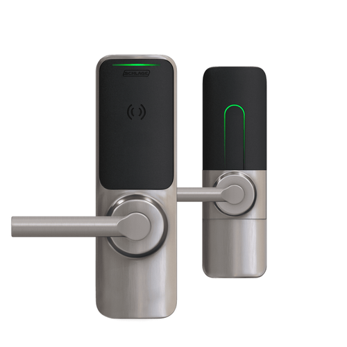 Schlage XE360T Wireless Cylindrical Lock, Office/Storeroom (OFISM), Grade 2, Bluetooth & NFC Mobile Reader, LED Indicator