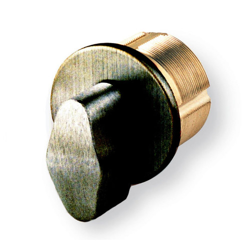 GMS 1-1/8" Mortise Thumbturn Cylinder,  Adams Rite and Yale Standard Cam