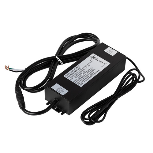 WAC Lighting Wet Location Sealed Hardwired Electronic Transformer for Outdoor 24V Strip