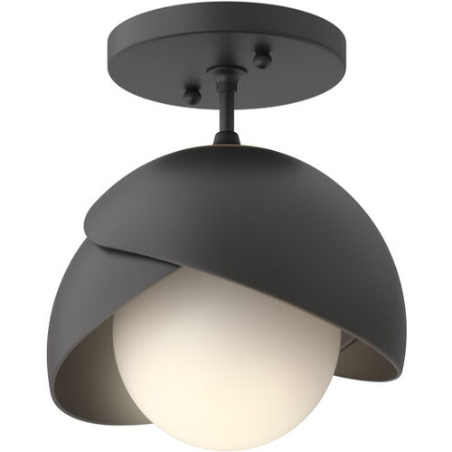 Hubbardton Forge HUB-121377 Brooklyn 1-Light Double Shade Semi-Flush