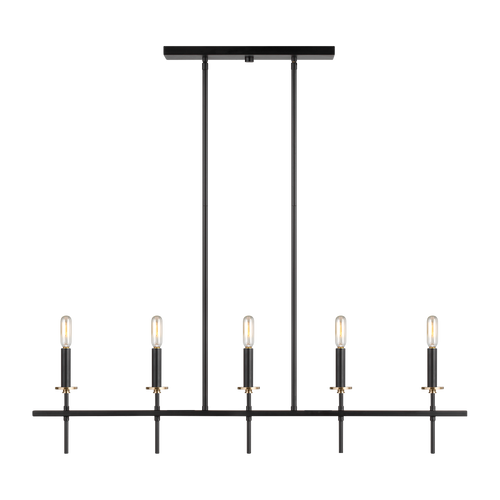 Generation Lighting Bryant Five Light Linear Chandelier (3002205)