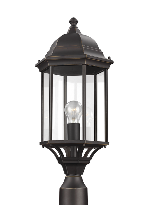 Generation Lighting Sevier Large 1-Light Outdoor Post Lantern (8238701)