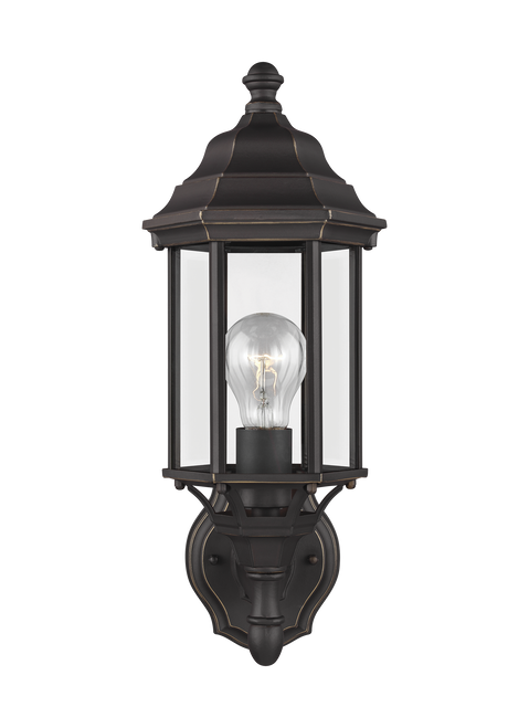 Generation Lighting Sevier Small 1-Light Uplight Outdoor Wall Lantern (8538701)