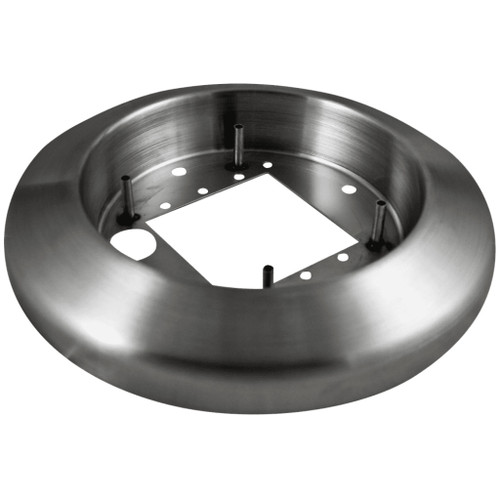 LCN 4-1/2" Round Stainless Steel Tapered Escutcheon for Touchless Actuators